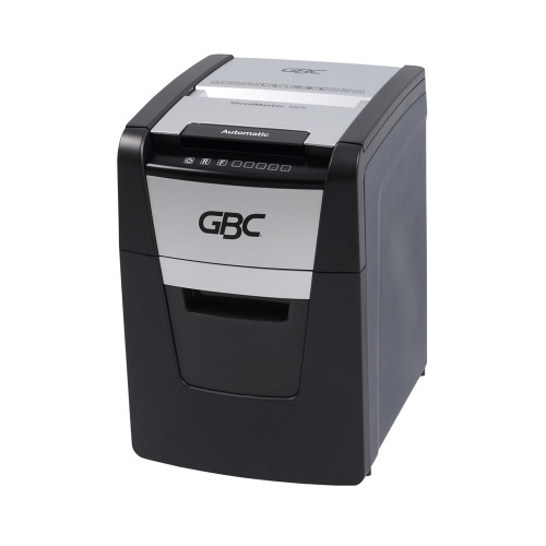 자동급지 중형 세단기 GBC ShredMaster 100Xㅣ글로벌브랜드GBCㅣ사무실파쇄기 종이세절기 서류분쇄기